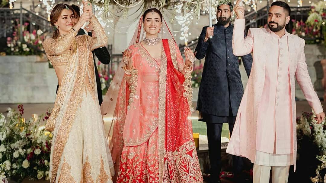 pernikahan Nupur Sanon