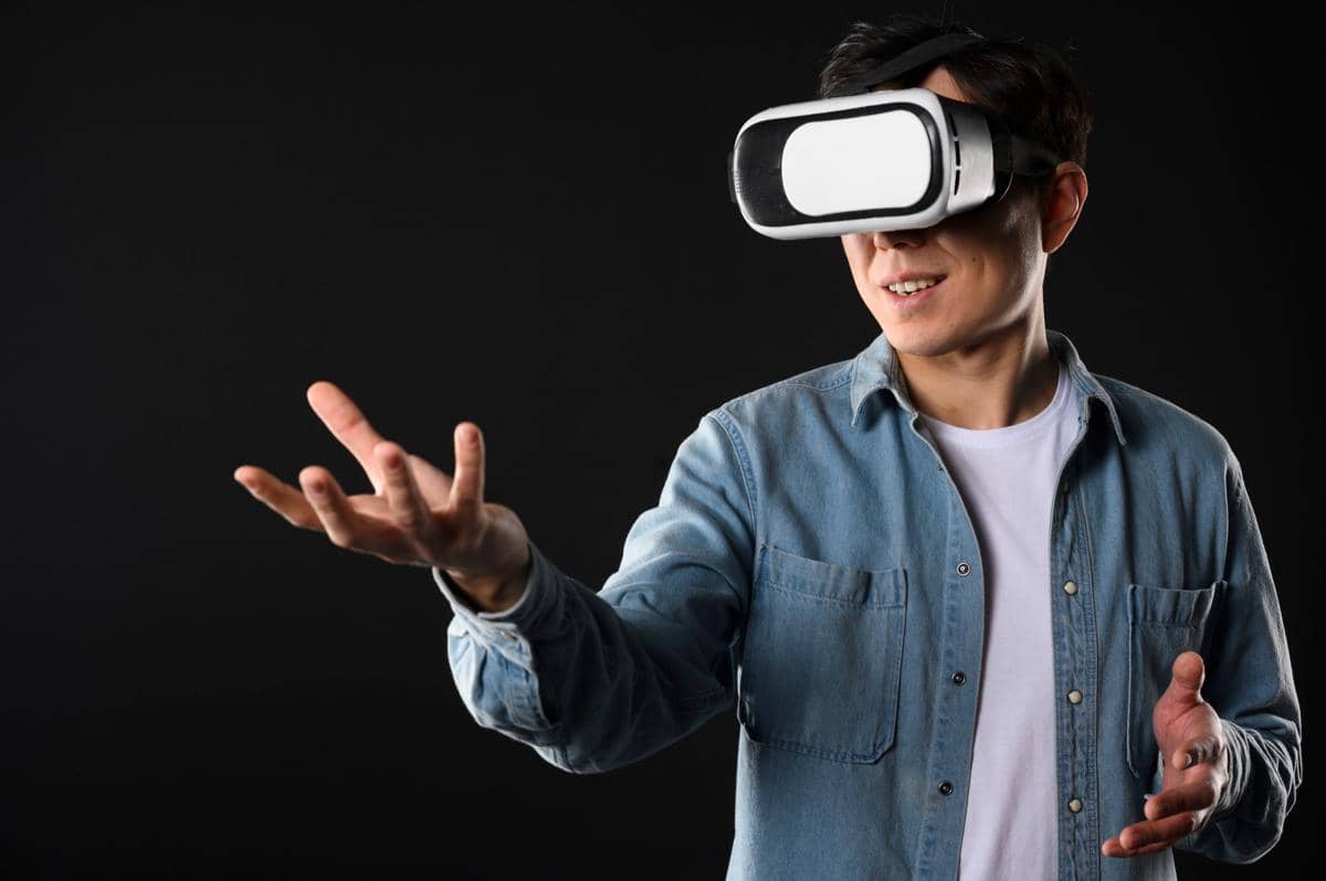 ilustrasi produk Virtual Reality Meta