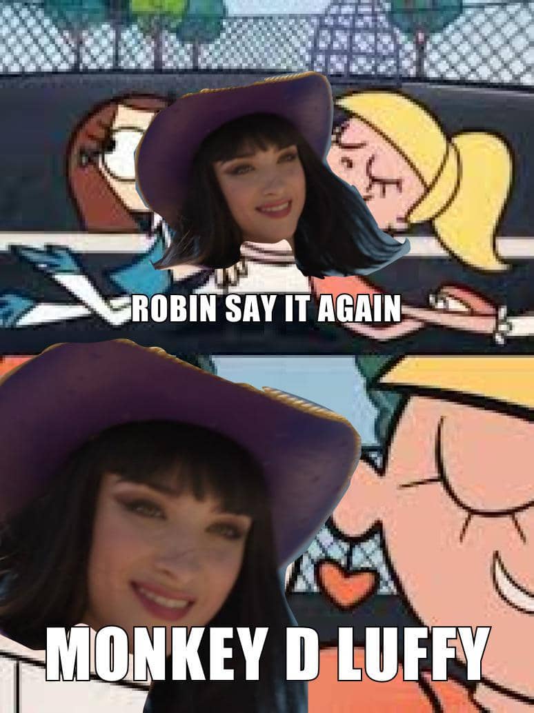 meme Nico Robin live action