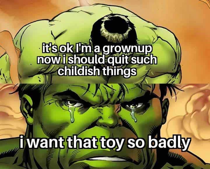 meme kartun tentang tumbuh dewasa