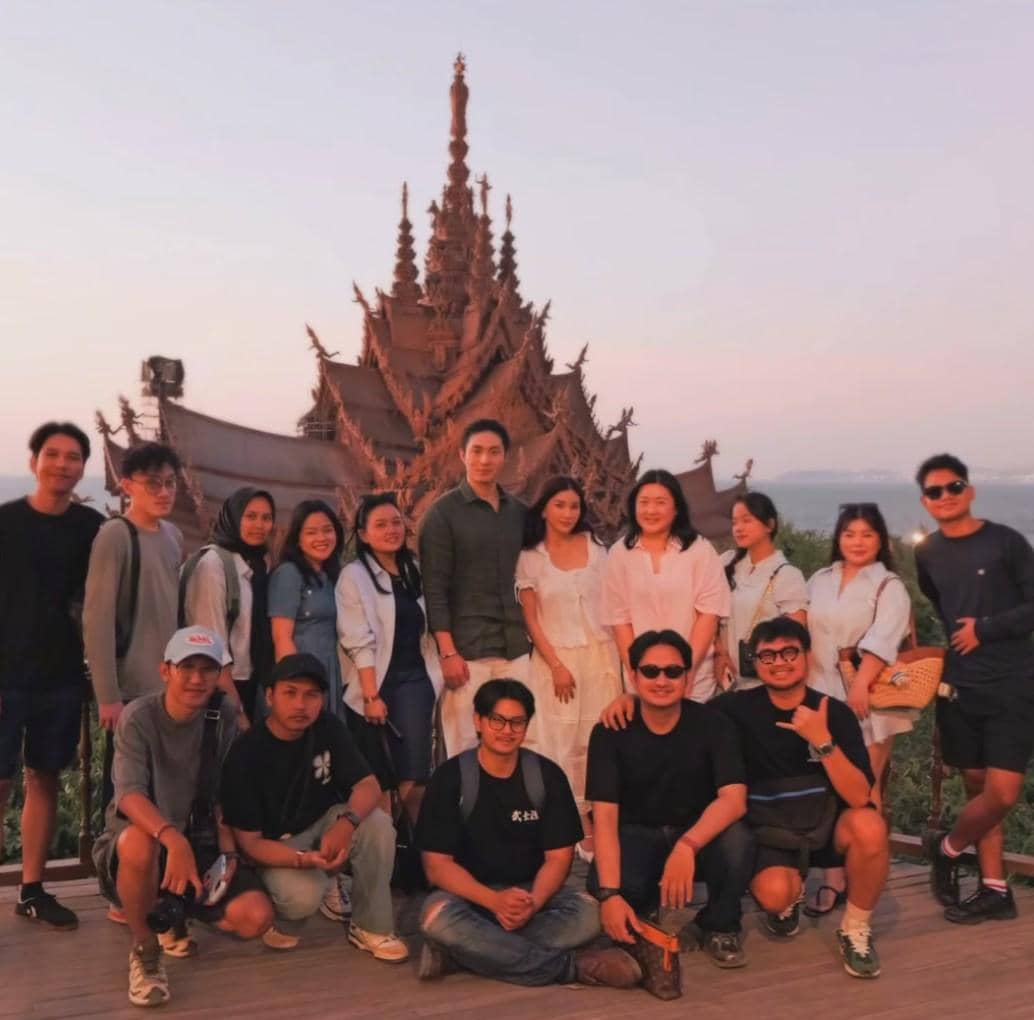 Sarwendah liburan bareng karyawan di Thailand