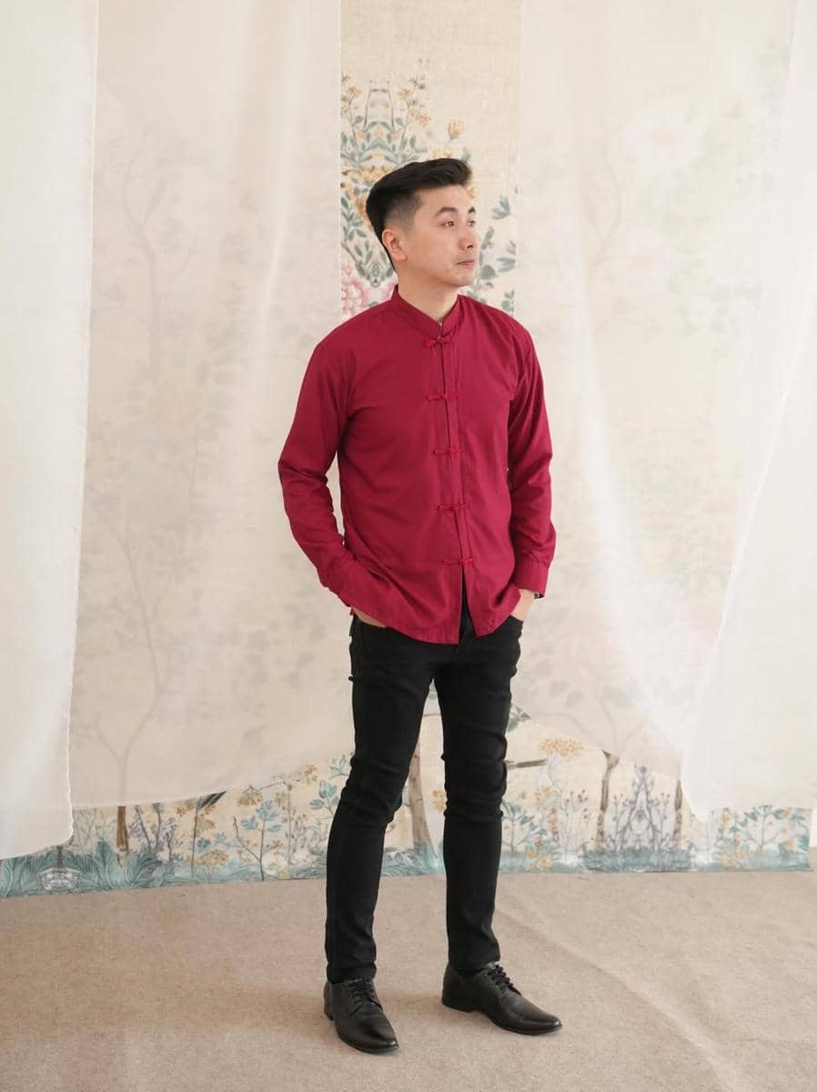 Pakaian Imlek Pria dari Brand Lokal