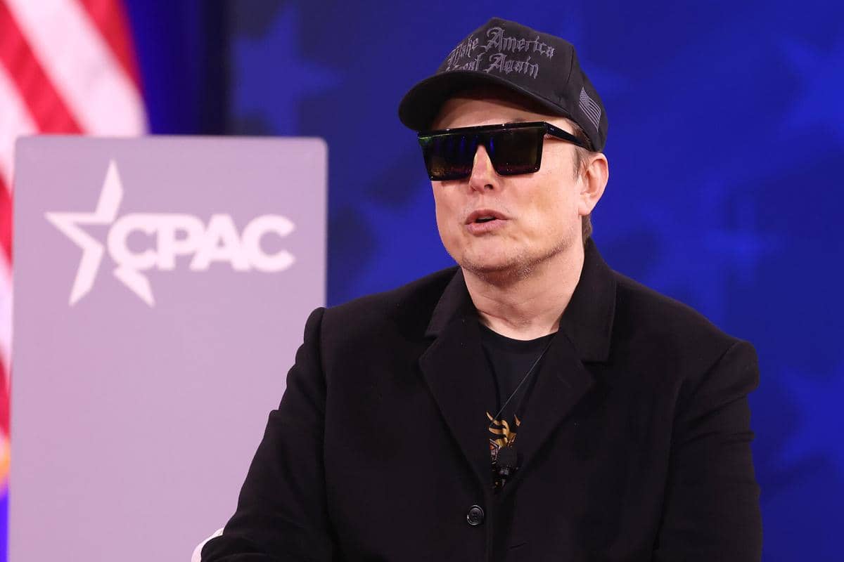 Elon Musk dalam Conservative Political Action Conference (CPAC) di Maryland, Amerika Serikat 