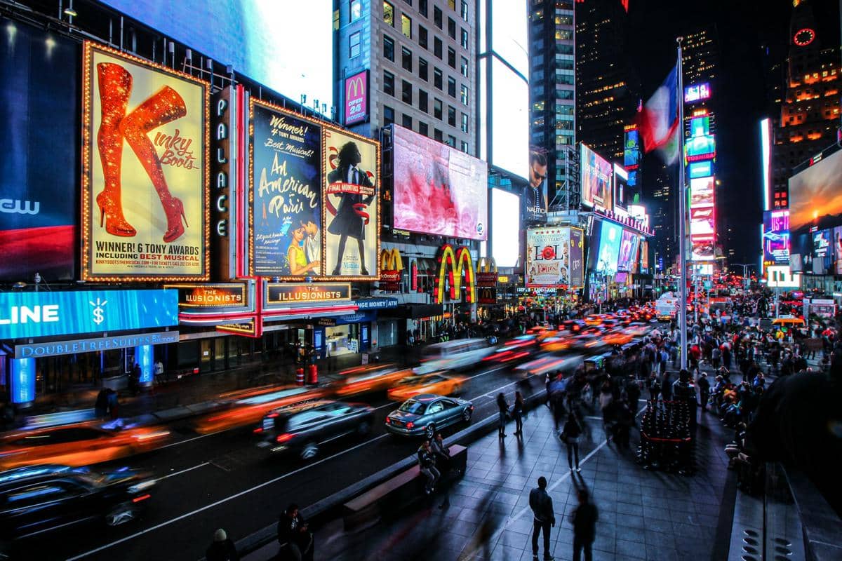 Times Square, New York, Amerika Serikat