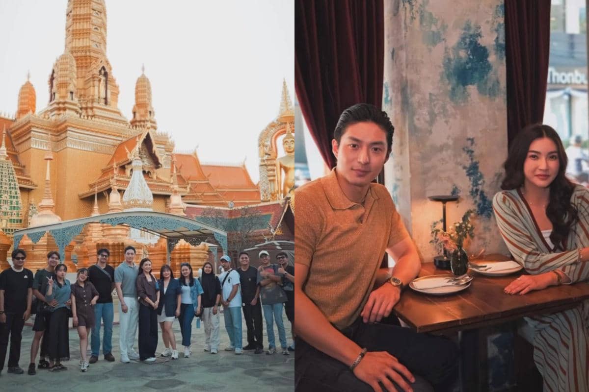 Sarwendah liburan bareng karyawan di Thailand