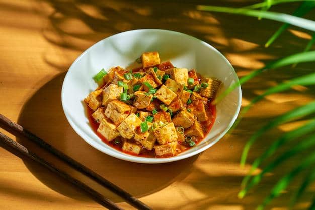 ilustrasi mapo tofu
