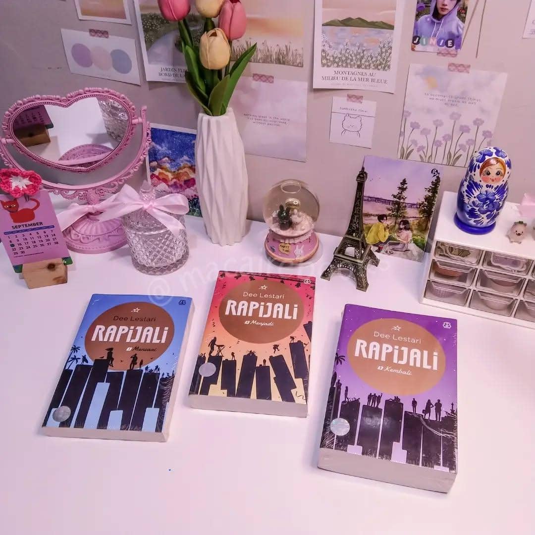 Novel seri Rapijali. 