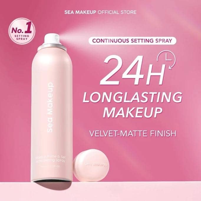 Sea Makeup - Stayput Prime & Set Continuous Setting Spray