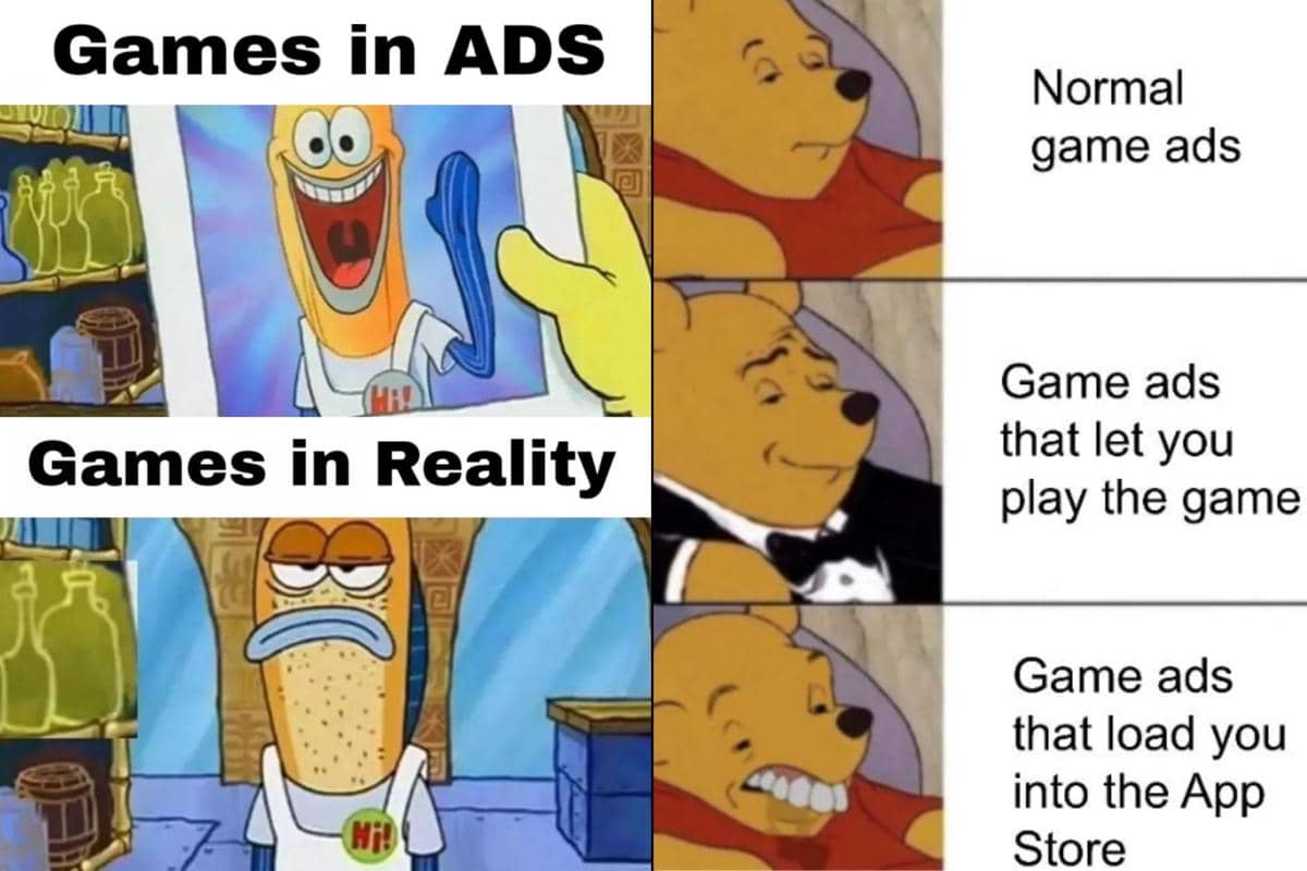 meme iklan game