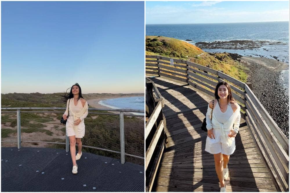 Febby Rastanty berwisata ke Phillip Island