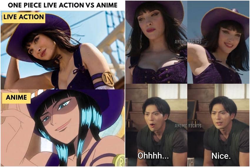 kolase meme Nico Robin live action