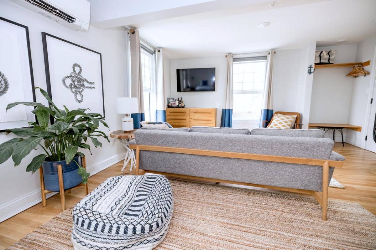 ilustrasi interior ruang tamu minimalis 