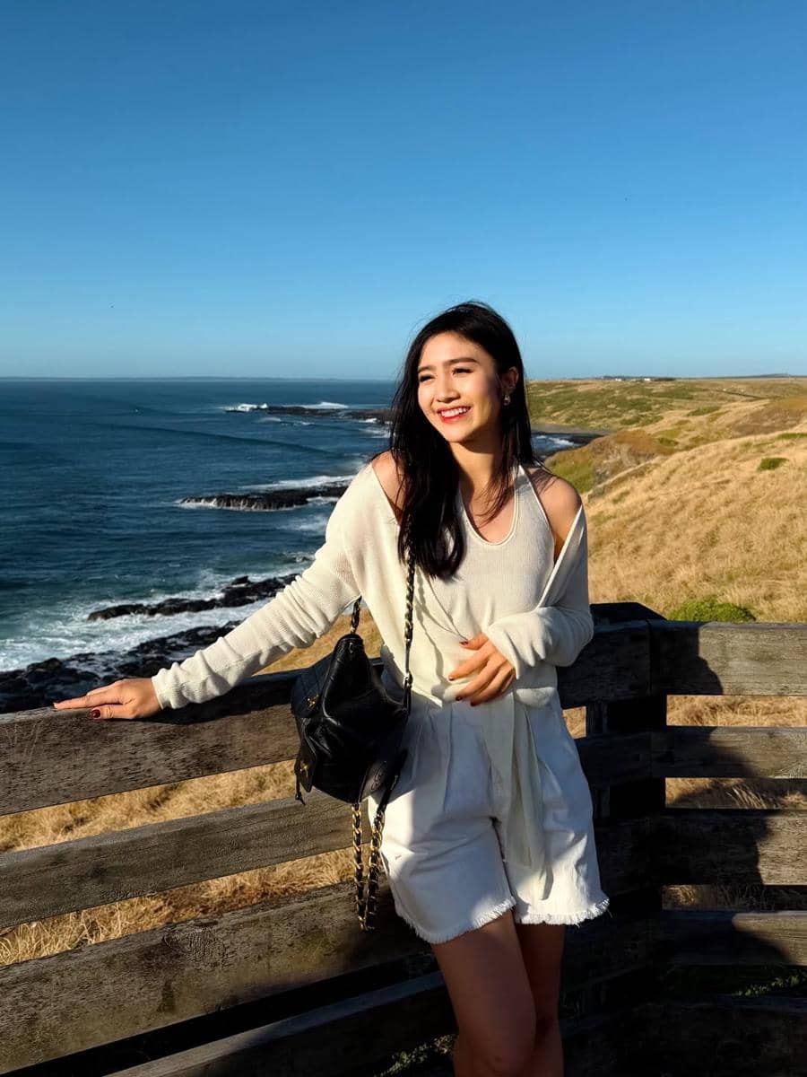 Febby Rastanty berwisata ke Phillip Island