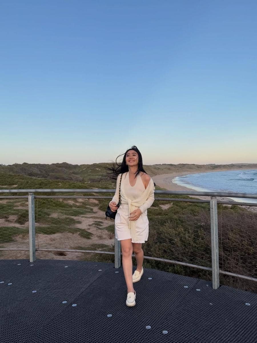 Febby Rastanty berwisata ke Phillip Island