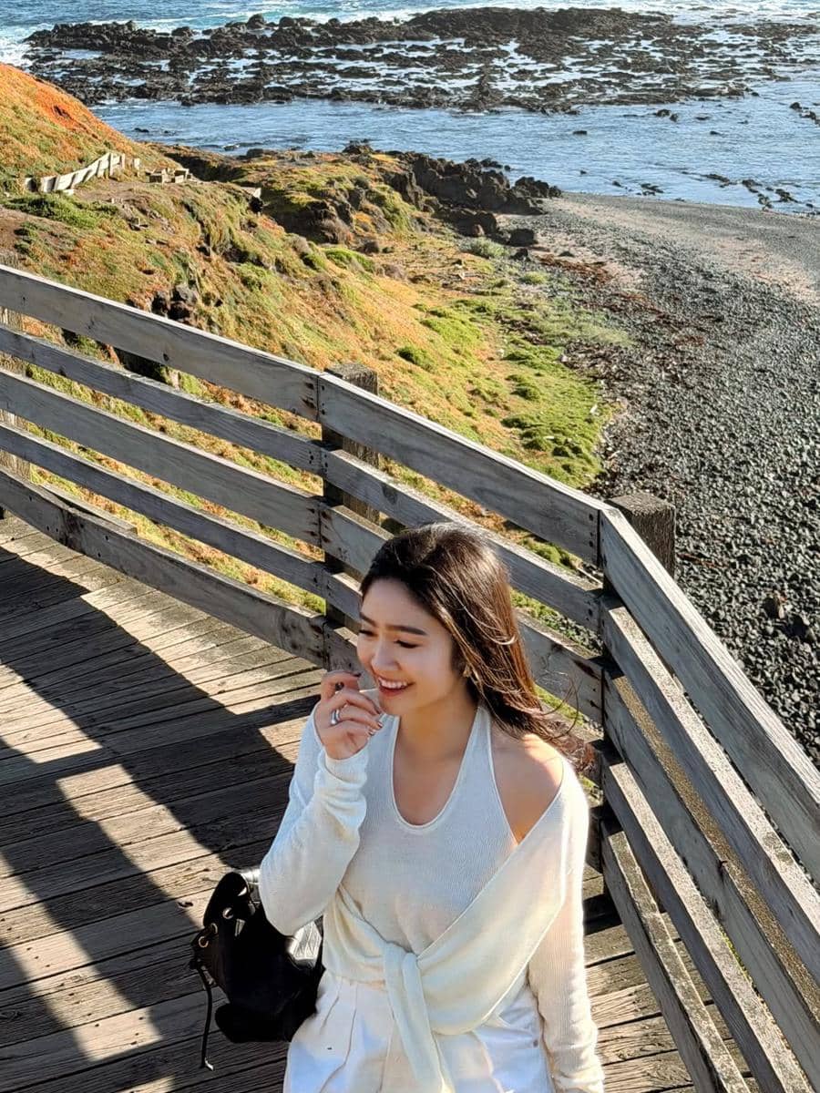 Febby Rastanty berwisata ke Phillip Island