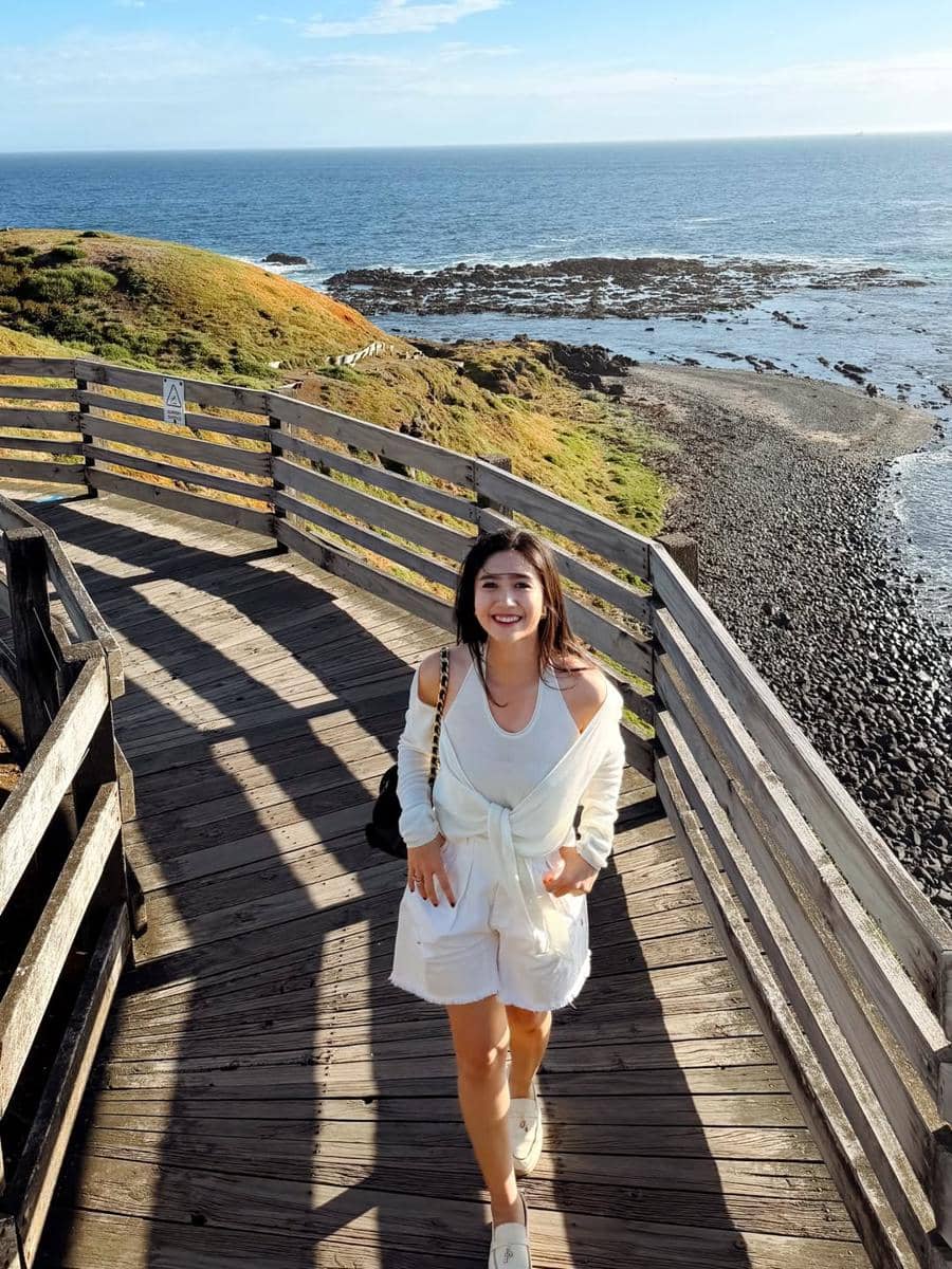Febby Rastanty berwisata ke Phillip Island