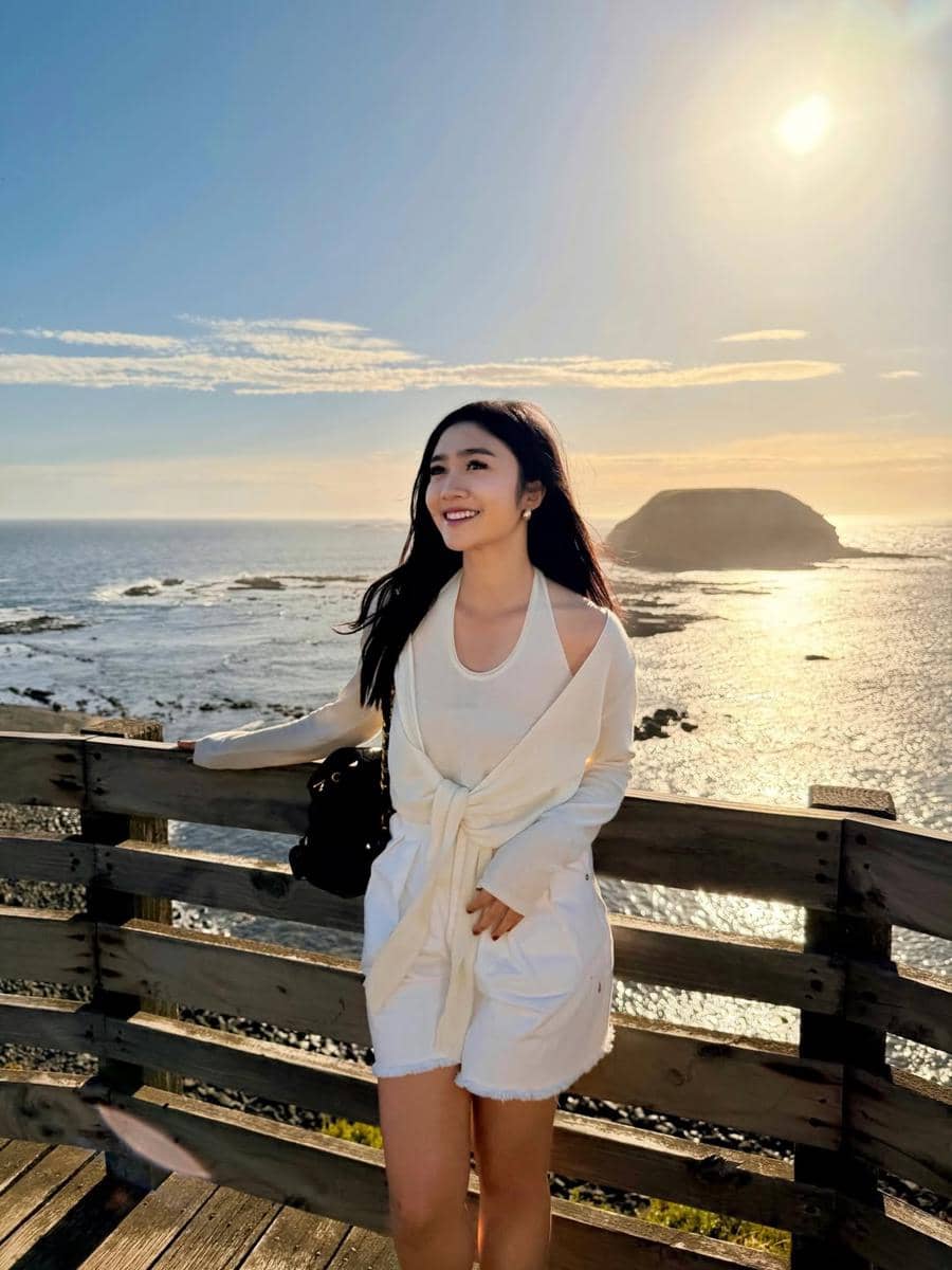 Febby Rastanty berwisata ke Phillip Island