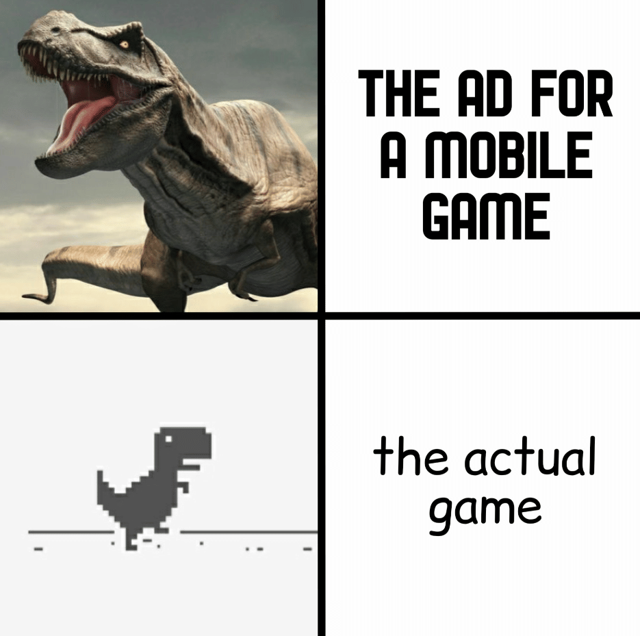meme iklan game 