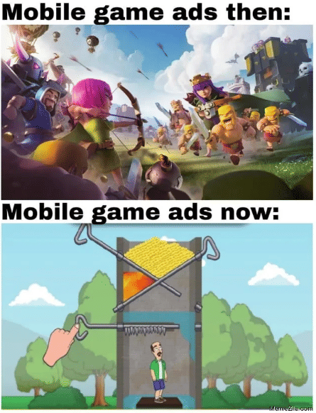 meme iklan game