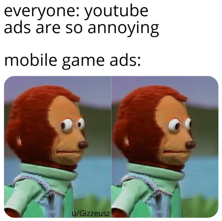 meme iklan game