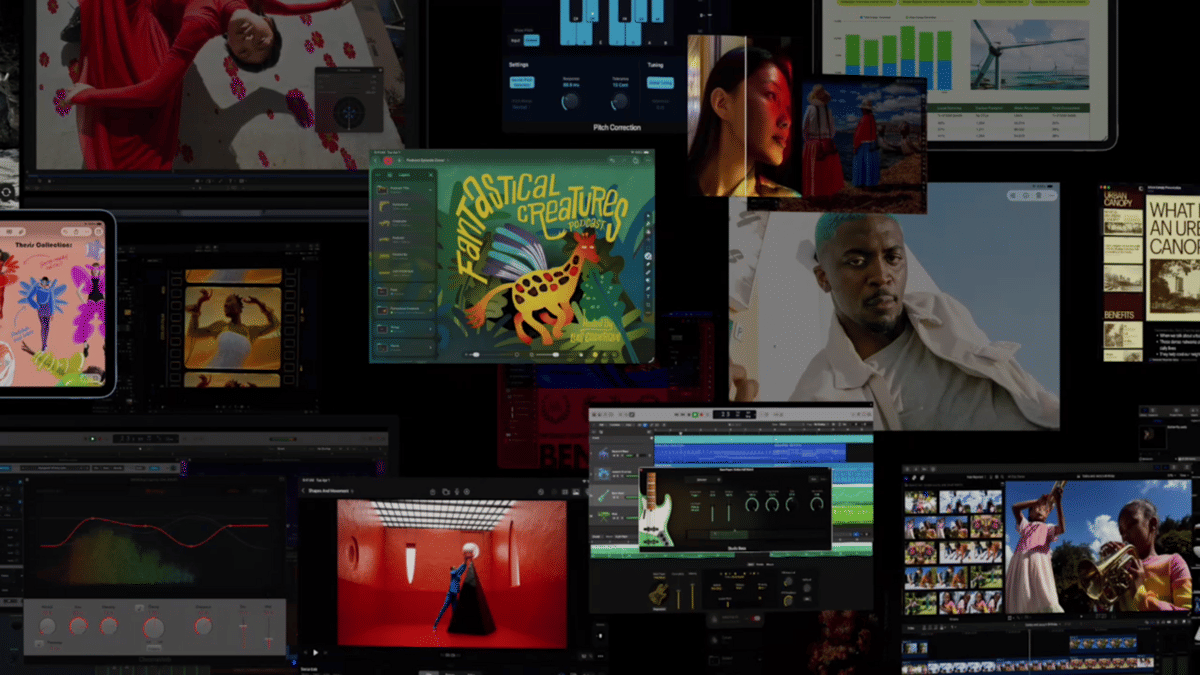 ilustrasi Apple Creator Studio