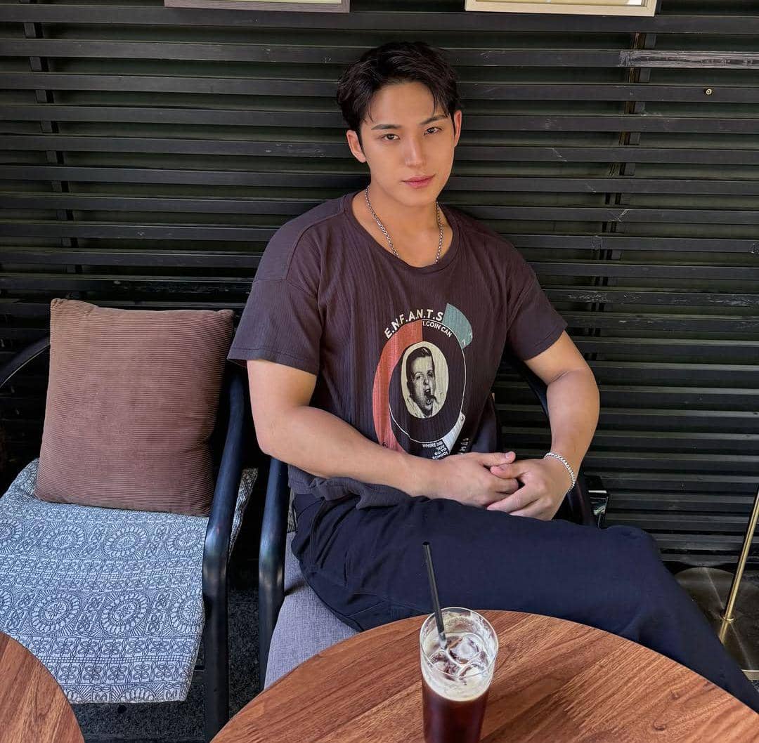 Potret Mingyu SEVENTEEN