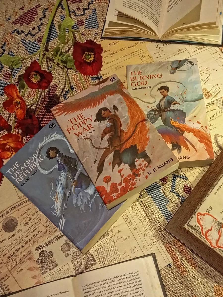 Novel The Poppy War series. 