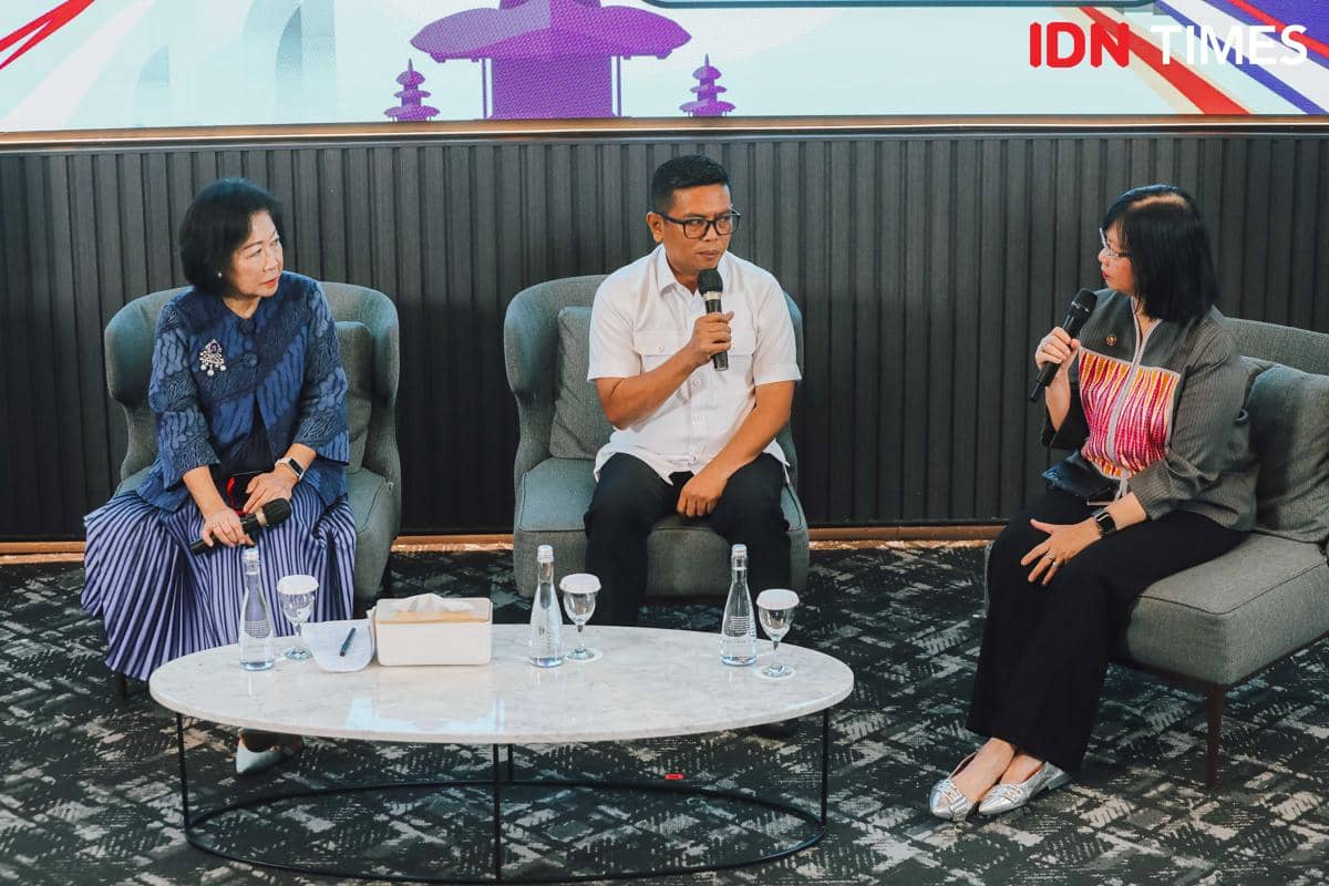 Gubernur Banten Andra Soni  dalam acara SAT 2026.