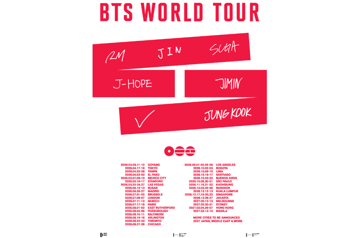 pengumuman BTS WORLD TOUR