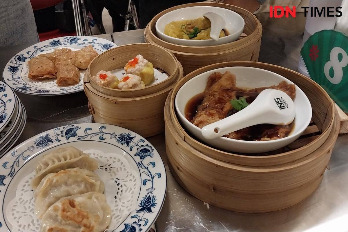 Potret berbagai jenis dimsum