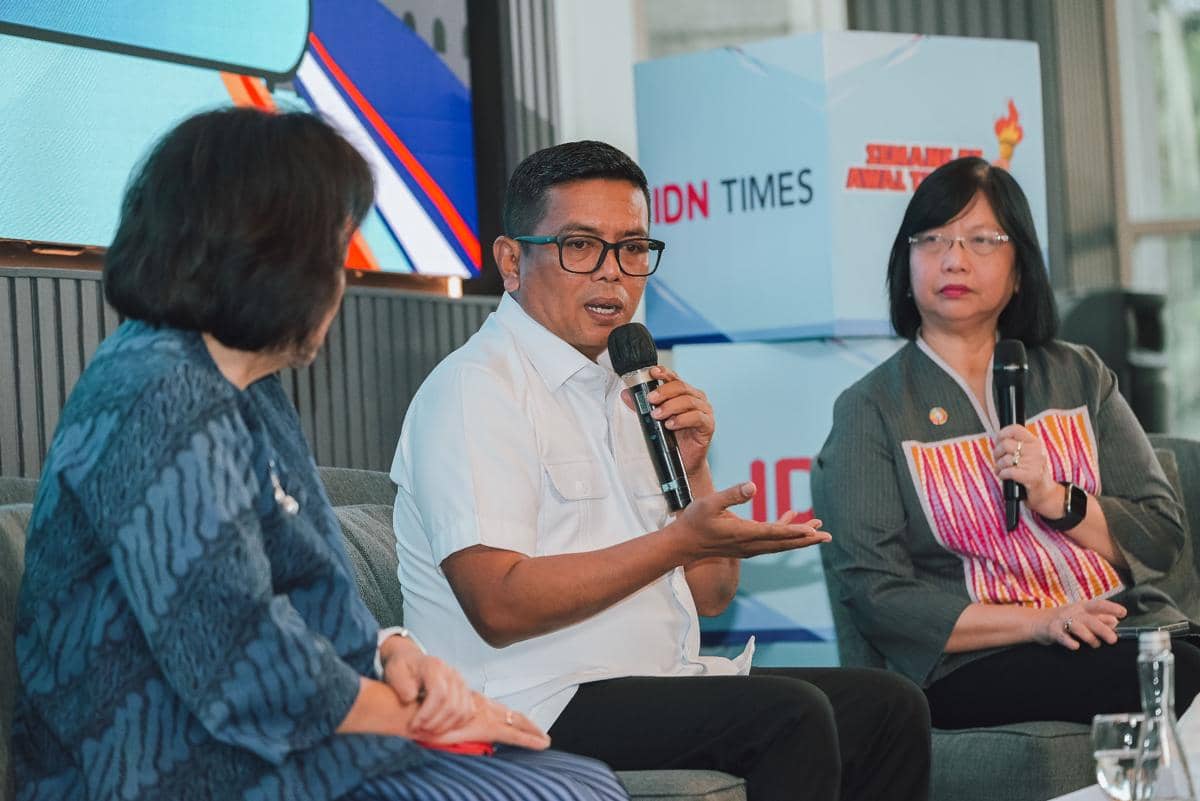 Gubernur Banten Andra Soni dalam acara SAT 2026.