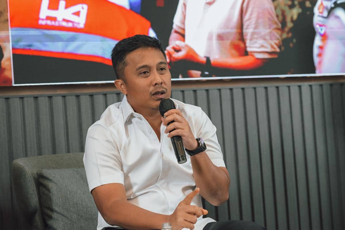 Wagub Sumbar Vasco Ruseimy saat menghadiri acara SAT 2026.