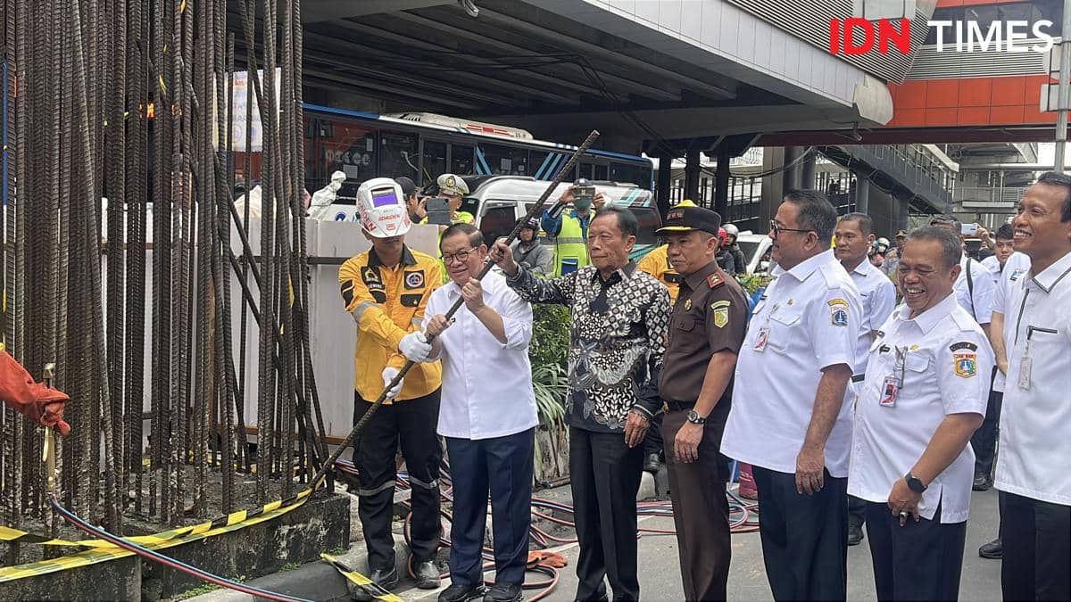 Pramono: Biaya Rp102 Miliar Bukan Hanya Pembongkaran Tiang Monorel