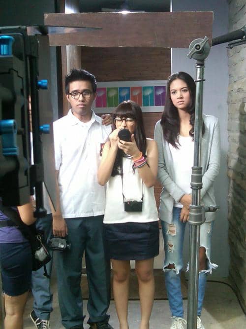 potret lawas Joshua Suherman dan Aurelie