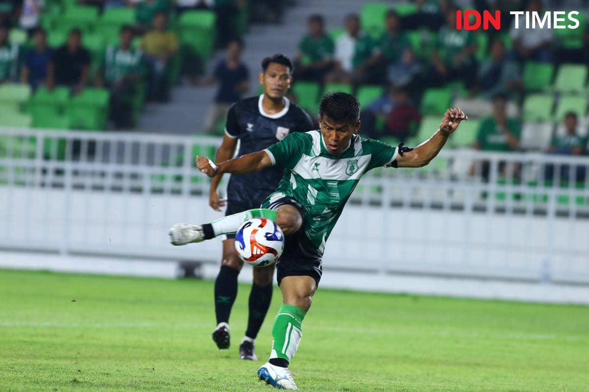 Ghozali Siregar dicoret PSMS Medan (IDN Times/Doni Hermawan)