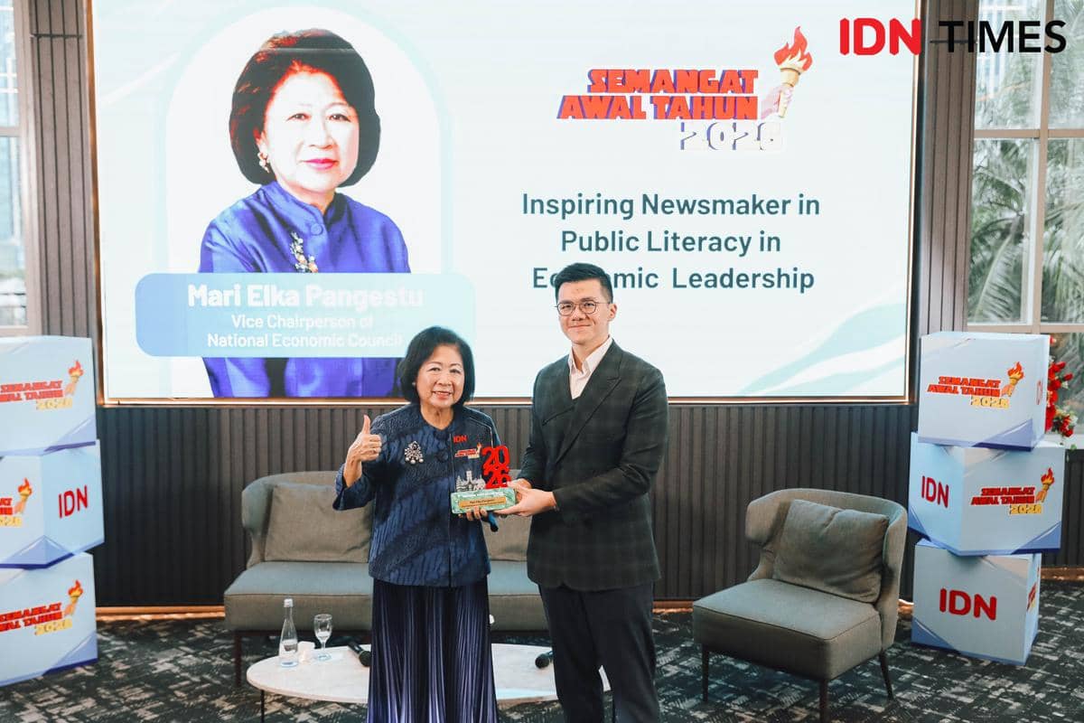 Mari Elka Pangestu dalam acara SAT 2026. 