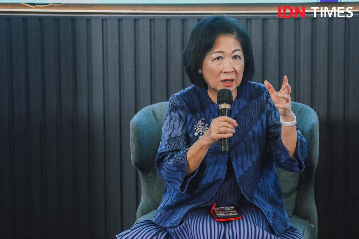 Mari Elka Pangestu dalam acara SAT 2026.