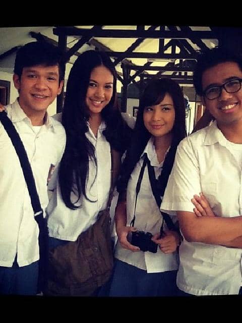 potret lawas Joshua Suherman dan Aurelie