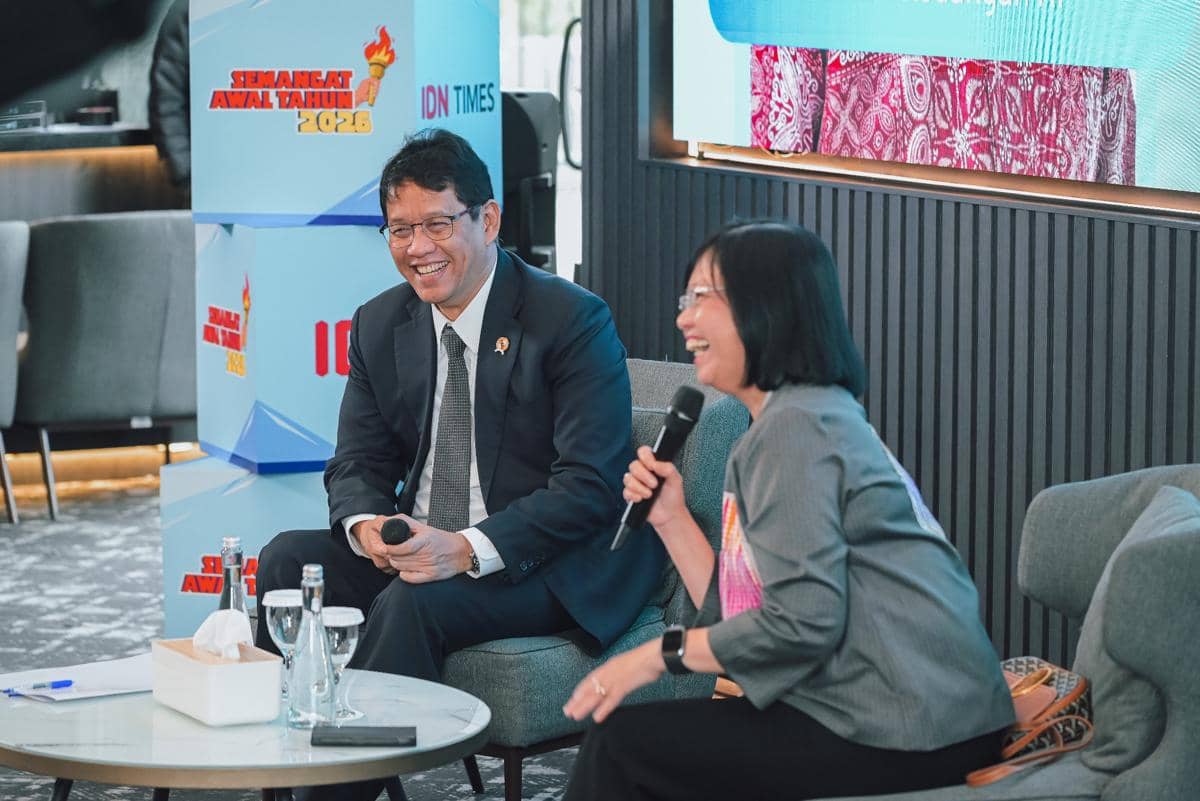 Keynote speech oleh Menteri Keuangan Republik Indonesia, Purbaya Yudhi Sadewa  Dok. Internal IDN (2026)