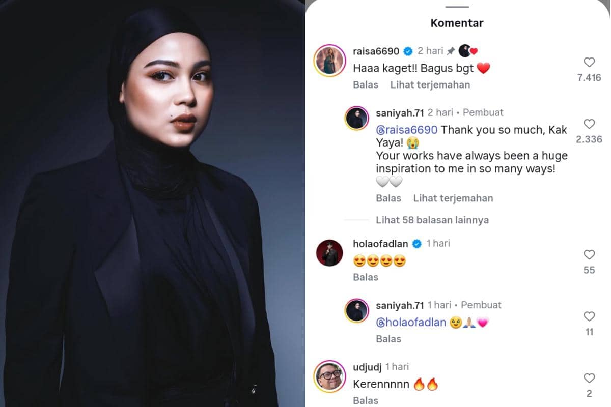 Saniyah dan komentar dari Raisa