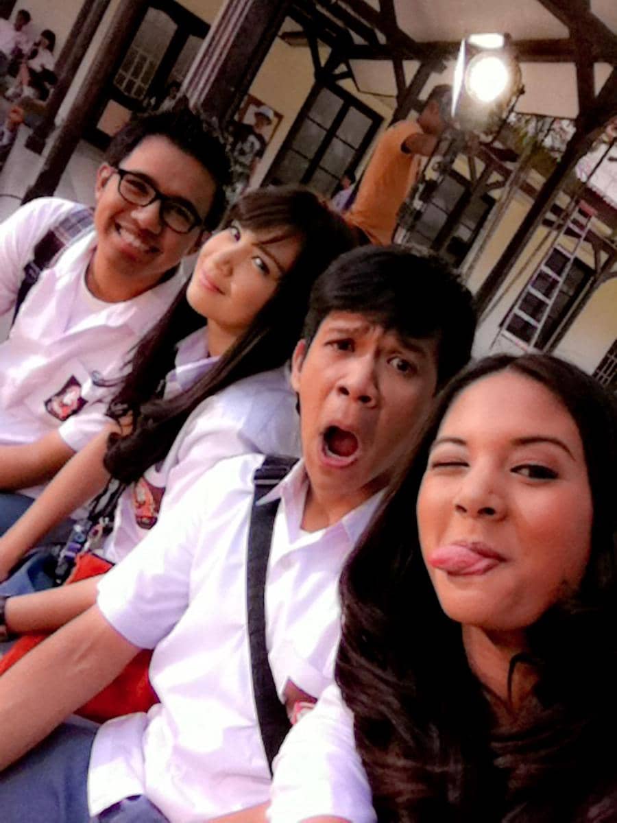 potret lawas Joshua Suherman dan Aurelie