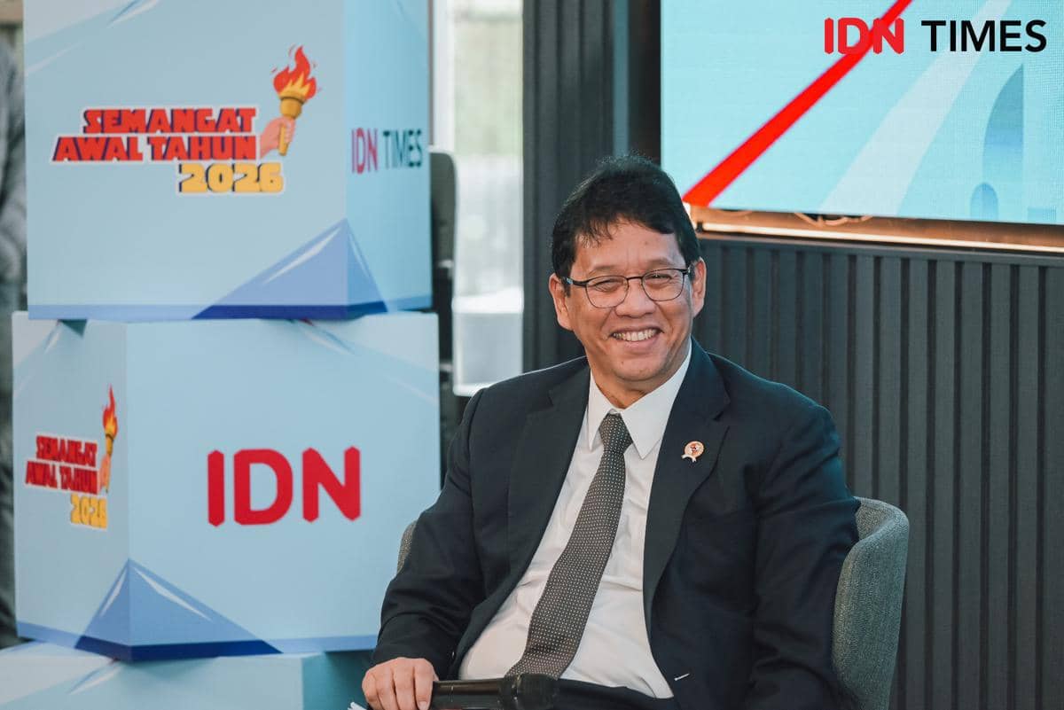 Menteri Keuangan (Menkeu) Purbaya Yudhi Sadewa dalam acara SAT 2026. 