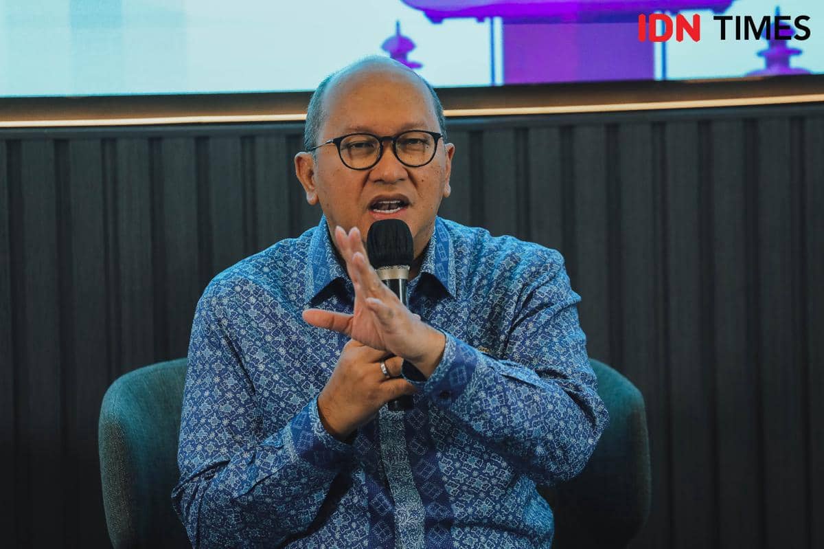 CEO Danantara, Rosan Roeslani dalam acara SAT 2026.