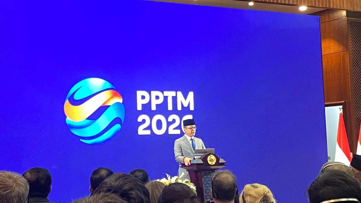 Menlu Sugiono memberikan Pernyataan Pers Tahunan Menteri Luar Negeri RI (PPTM) 2026 
