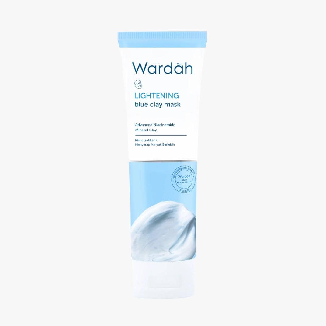 Wardah Lightening Blue Clay Mask