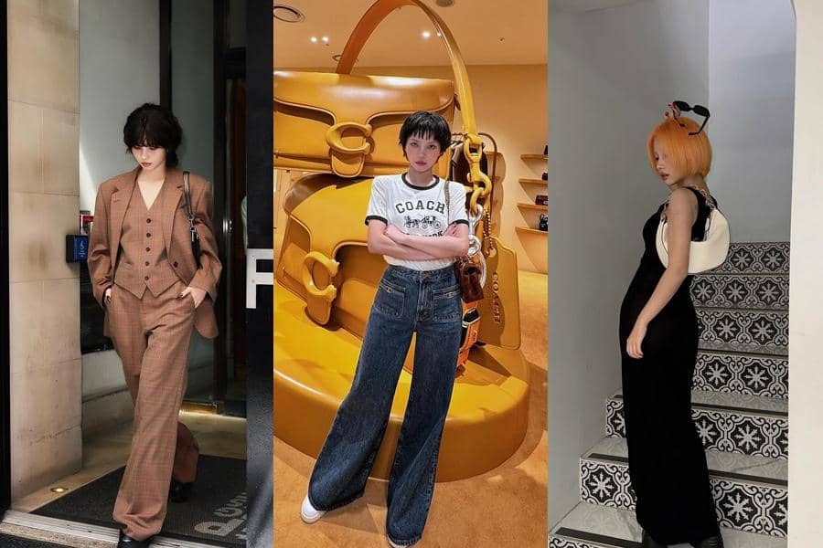 inspirasi OOTD buat cewek rambut pendek ala Soyeon