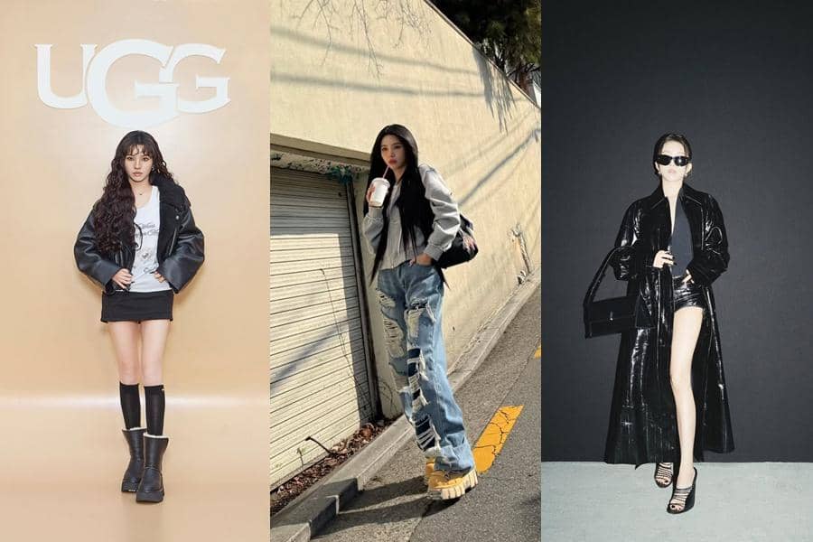 style fashion edgy ala Soyeon i-dle