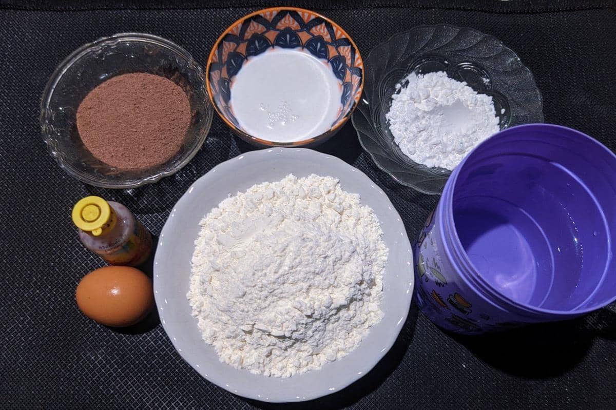 ilustrasi bahan membuat dadar gulung