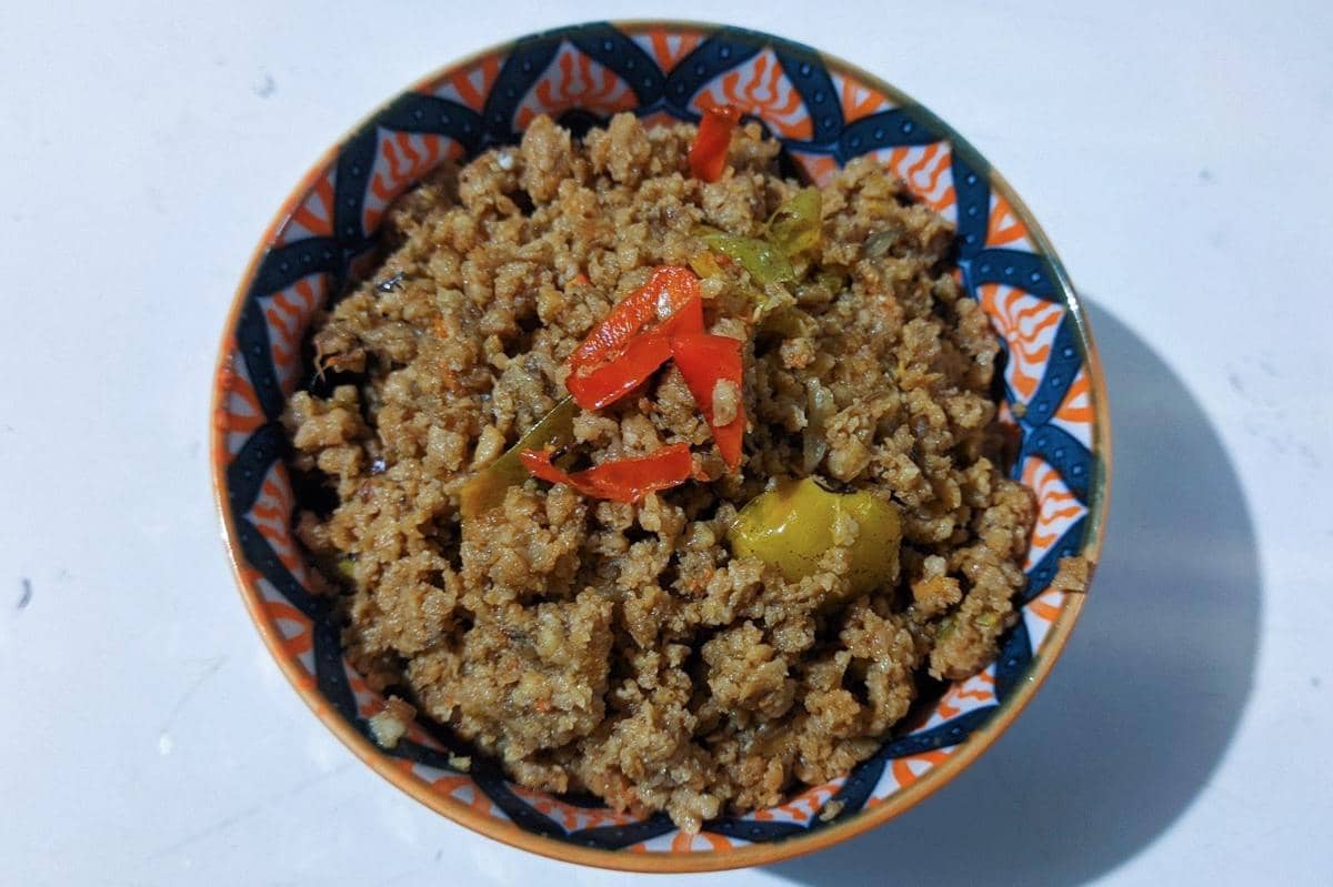 Sambal oncom, makanan sederhana khas Indonesia