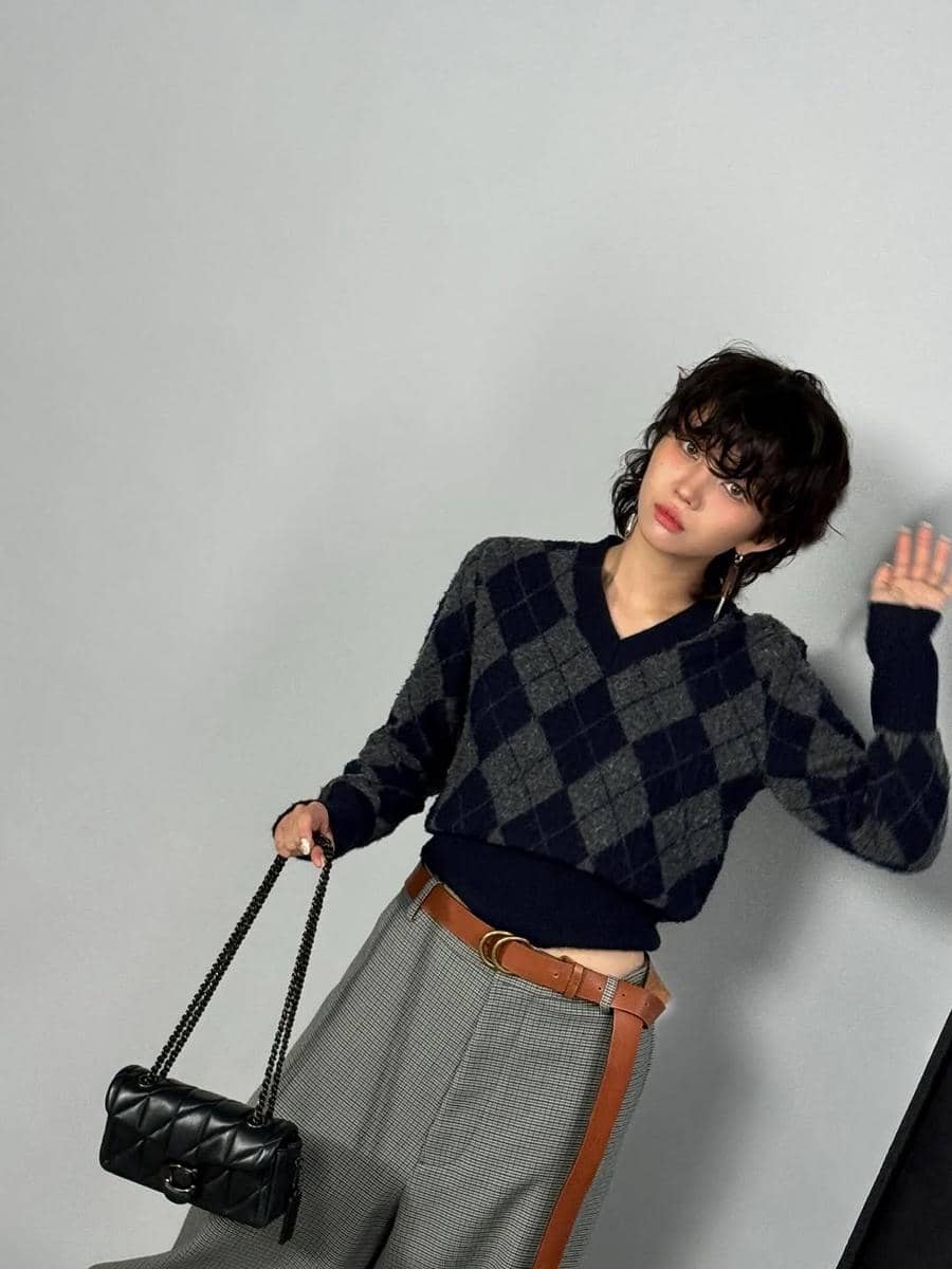 inspirasi gaya buat cewek rambut pendek ala Soyeon